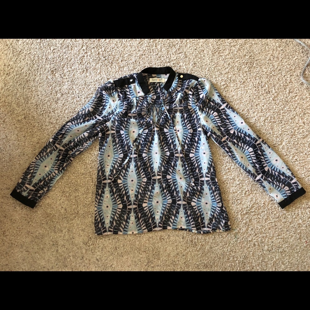 Sunny Girl blouse. AUS sz:10 US sz:4